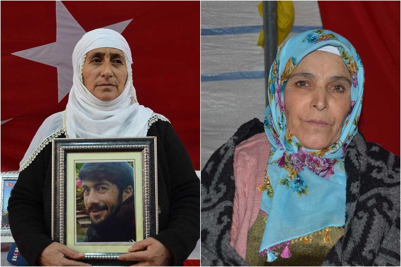 Muhteber Birlik (sağ taraftaki) ve Gevez Erdinç (sol taraftaki)